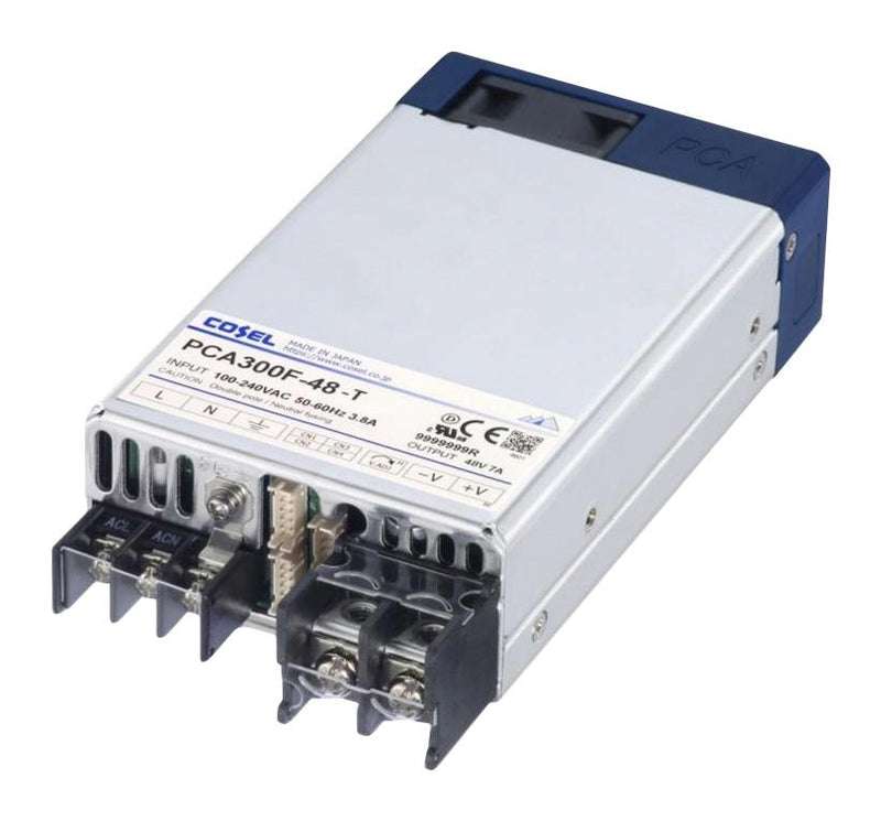 COSEL PCA300F-32-T AC/DC Enclosed Power Supply (PSU), Terminal Block Style, ITE & Medical, 1 Outputs, 320 W, 32 V