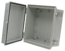 BUD INDUSTRIES PTQ-11043 ENCLOSURE, MULTIPURPOSE, PC/GFR, GRAY