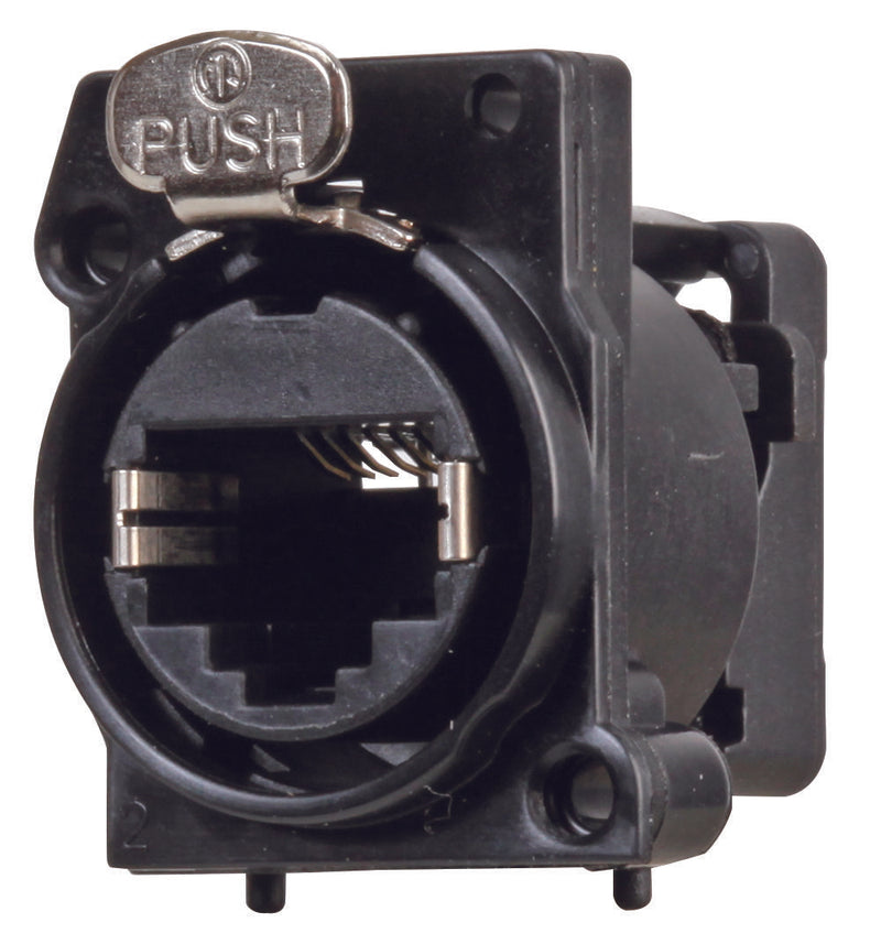Neutrik NE8FAV-C5 NE8FAV-C5 Modular Connector RJ45 Jack 1 x (Port) 8P8C Cat5e Through Hole Mount