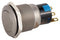 MULTICOMP PRO MPF24S1-22G30NFP000 Vandal Resistant Switch, MPF Series, 19 mm, SPST-NO, SPST-NC, Maintained, Round Flush, Natural
