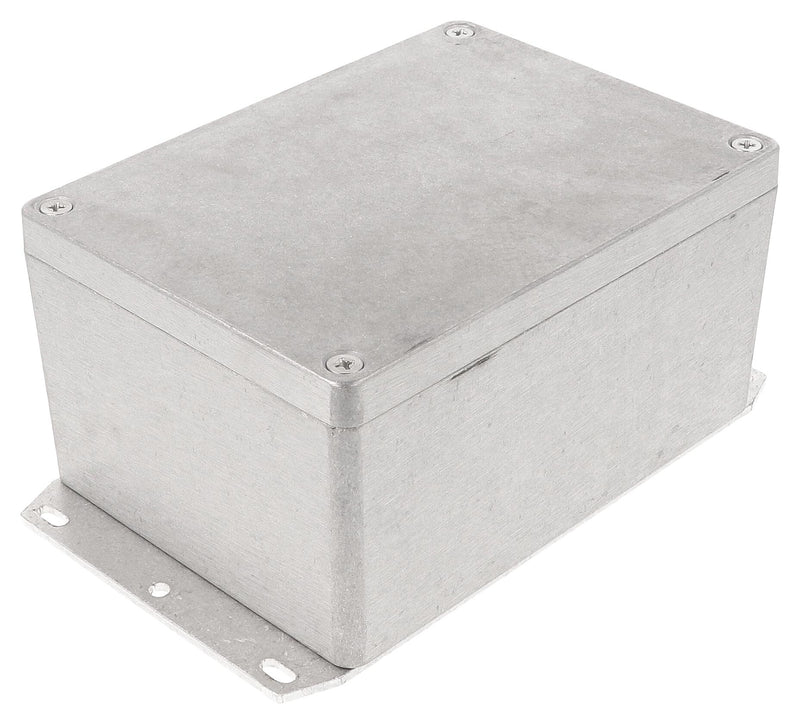 HAMMOND 1550Z115F Metal Enclosure, w/ Flange, Instrument, Diecast Aluminium, 148 mm, 108 mm, 75 mm, IP66, IP67, IP68