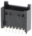 MOLEX 53517-0741 Pin Header, Signal, Wire-to-Board, 2.5 mm, 1 Rows, 7 Contacts, Through Hole Straight