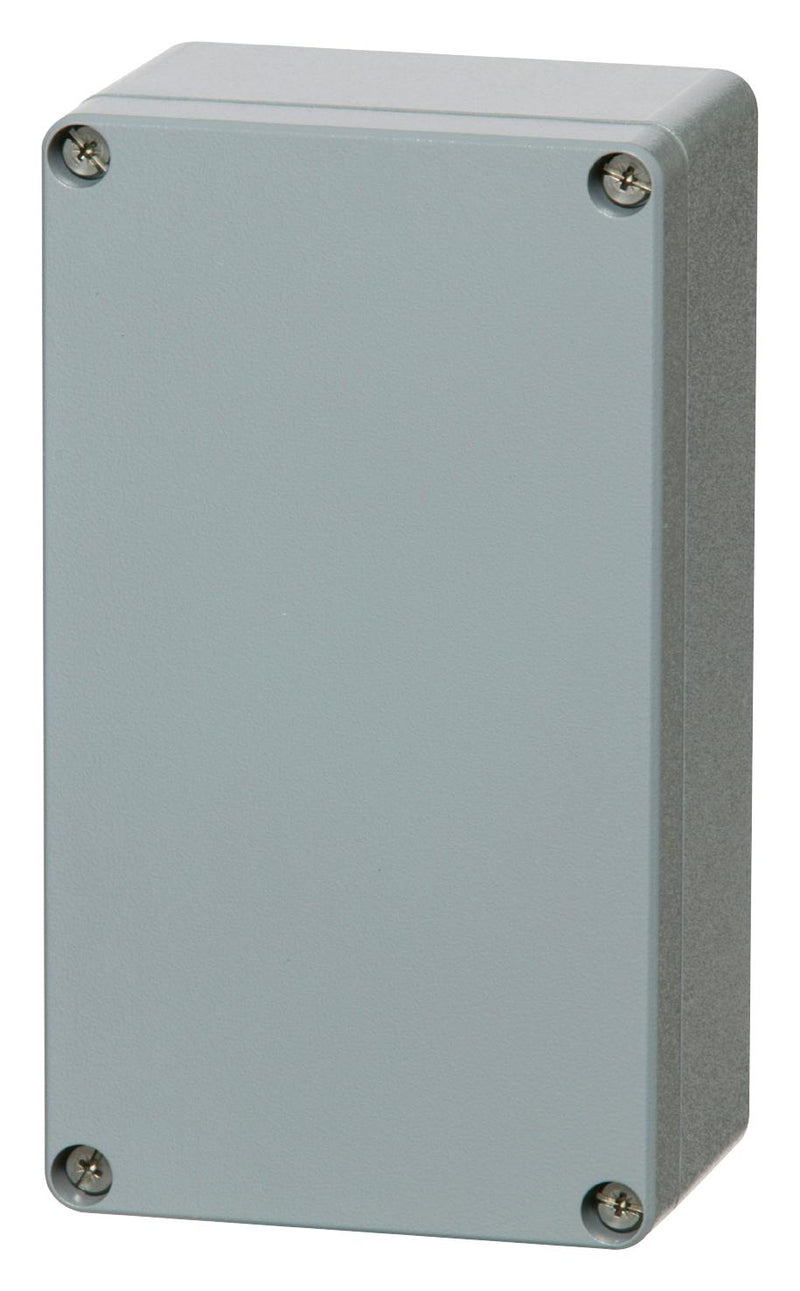 FIBOX ALN 122208 COMPLETE UP Metal Enclosure, Unpainted, Multipurpose, Aluminium, 125 mm, 222 mm, 81 mm, IP66, IP67, IP68