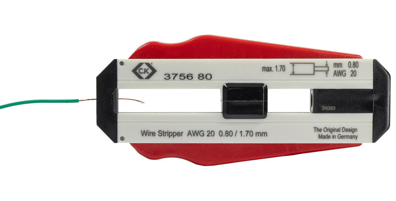 CK TOOLS T3756 80 Precision Wire Stripper for 0.8mm Diameter Wire GTIN UPC EAN: 5013969498400