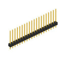 FISCHER ELEKTRONIK SL 11 190 20 G Pin Header, Board-to-Board, Wire-to-Board, 2.54 mm, 1 Rows, 20 Contacts, Through Hole Straight