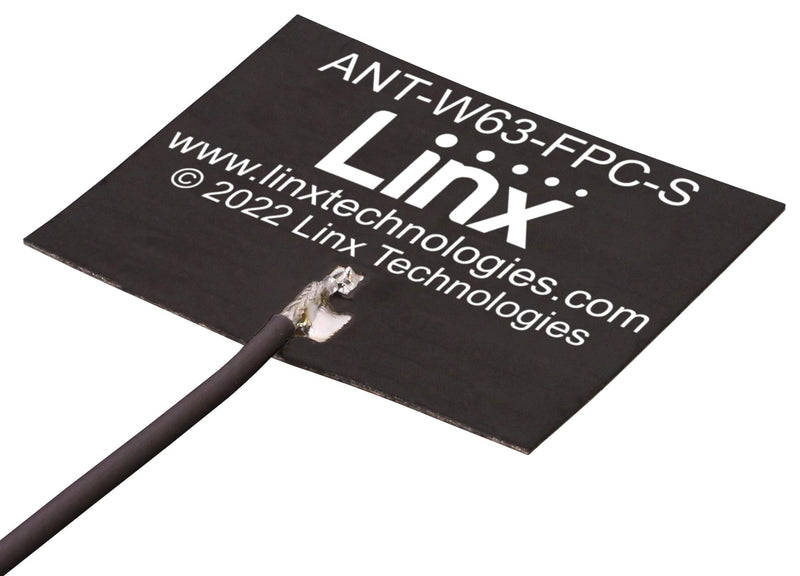LINX - TE CONNECTIVITY L9000230-01 RF Antenna, 5.925 to 7.125GHz, WiFi/WiFi 4/WiFi 5/WiFi 6/6E/WLAN/ISM/Bluetooth/ZigBee/IoT, 6.9dBi