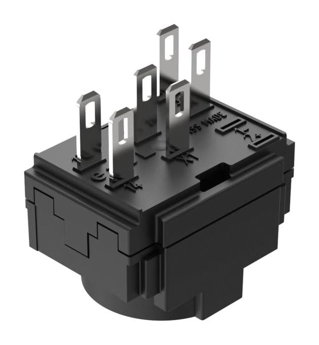 EAO 61-8470.12 Contact Block, Quick Connect, 2 Pole, 5 A, 250 V