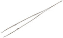 WELLER EREM 5BSA Tweezer, Precision, Curve/Pointed Tip, 115mm, Stainless Steel