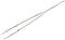 WELLER EREM 5BSA Tweezer, Precision, Curve/Pointed Tip, 115mm, Stainless Steel