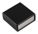 HAMMOND 1593KALBK Plastic Enclosure, Instrument, ABS, 27.94 mm, 66 mm, 66 mm, IP54