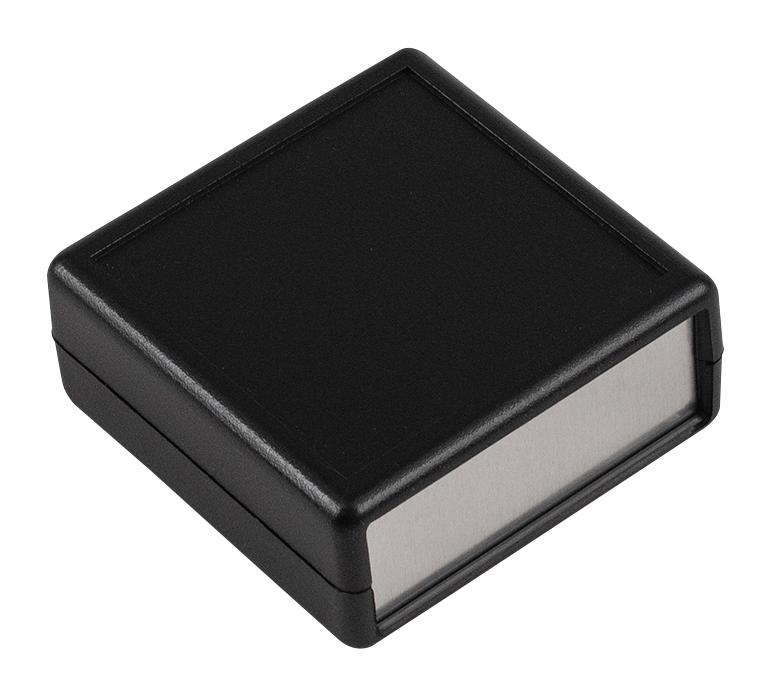 HAMMOND 1593KALBK Plastic Enclosure, Instrument, ABS, 27.94 mm, 66 mm, 66 mm, IP54