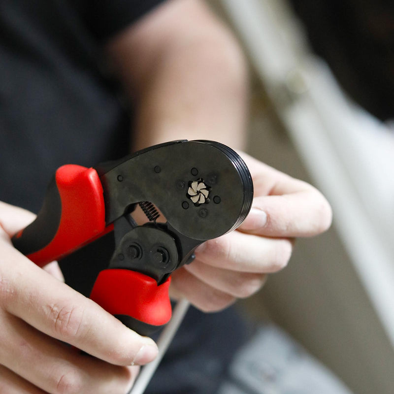 CK TOOLS T3695 Crimp Tool, Ratchet, CK Tool 0.08mm&sup2;-16mm&sup2;/28-6AWG Bootlace Ferrules GTIN UPC EAN: 5013969249194