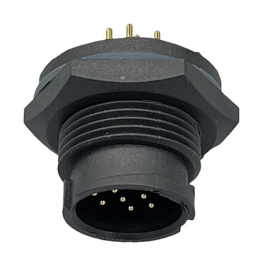 NORCOMP 870-012-113R001 Circular Connector, Circular Connector, Cavalier Series, Panel Mount Plug, 12 Contacts, PCB Pin