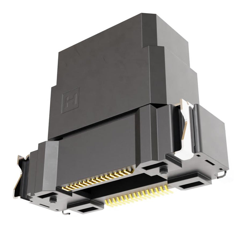 HARWIN F10-20003045R Mezzanine Connector, Plug, 0.5 mm, 2 Rows, 30 Contacts, Surface Mount Straight, Copper Alloy