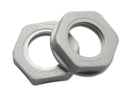 MULTICOMP PRO MP015347 Locknut, Pack of 10, M12 x 1.5, Nylon (Polyamide), 5 mm