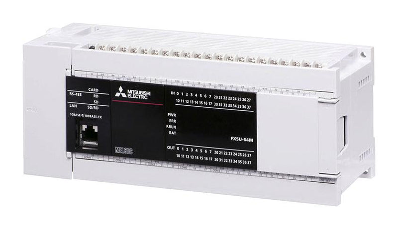 Mitsubishi FX5U-64MR-ES FX5U-64MR-ES Process Controller 64I/O 40W 240VAC