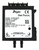 DWYER 616KD-01 Pressure Sensor, 2 % Accuracy, 2 Inch-H2O, Current, Differential, 35 VDC, Dual Radial Barbed, 21 mA
