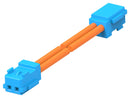 TE CONNECTIVITY 2405870-1 Cable Assembly, CN1 Connector to CN2 Connector, 2 Ways, 1.5 mm, 1 Row, 300 mm, 11.8 "
