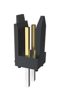 AMPHENOL COMMUNICATIONS SOLUTIONS 76384-406LF Pin Header, Wire-to-Board, 2.54 mm, 1 Rows, 6 Contacts, Through Hole Straight, FCI 76384 Series
