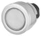EAO 46-2231.4FK0.000 Switch Actuator, Momentary, Flush, White, EAO 46 Series 30.5mm Illuminated Pushbutton Switches