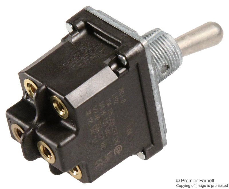 HONEYWELL 2NT1-8 SWITCH, TOGGLE, DPDT, 18A, 277V