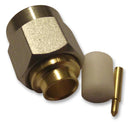 AMP - TE CONNECTIVITY 1050525-1 RF / Coaxial Connector, SMA Coaxial, Straight Plug, Solder, 50 ohm, RG402/U, Beryllium Copper