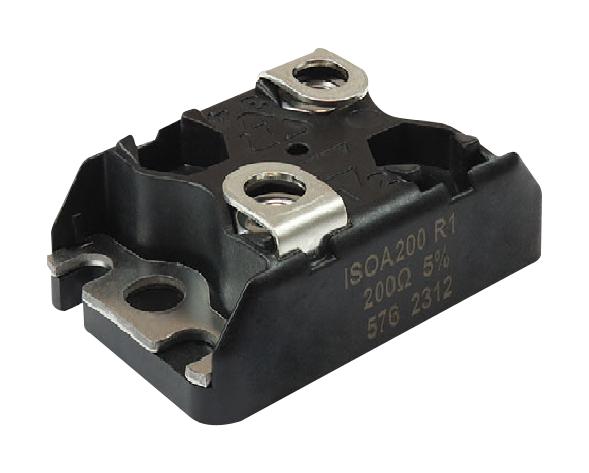 VISHAY ISOA200R110R0JT Resistor, 10 ohm, ISOA Series, 200 W, &plusmn; 5%, Screw, 1.5 kV