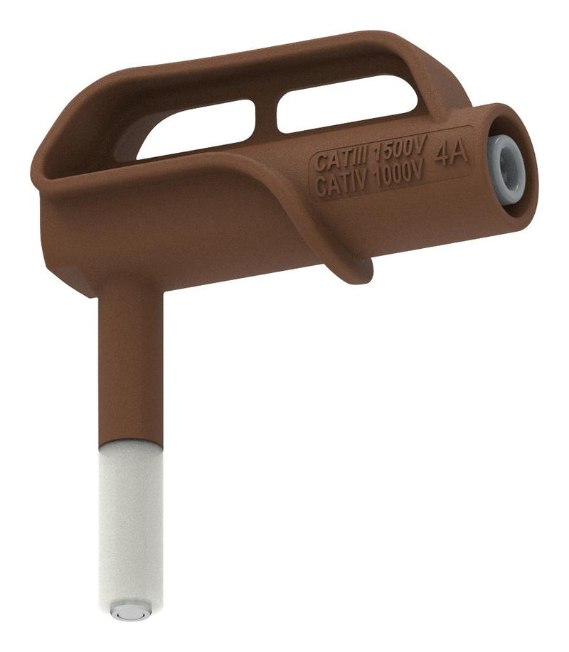 CAL TEST ELECTRONICS CT4517-1 6.6MM MAGNETIC CONN-SHEATH 4MM JACK, BRN