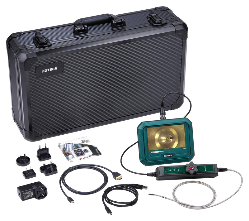 EXTECH INSTRUMENTS HDV730 Videoscope Kit, 2-Way, 3.9 mm x 1 m Camera, HDV700 Series