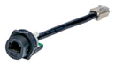 AMPHENOL LTW RCM-5SAMMM-SLM7B01 Ethernet Cable, Cat5e, RJ45 Plug to Free End, FTP (Foiled Twisted Pair), Black, 1 m, 3.3 ft