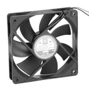 ORION FANS OD1225-24HSS DC Axial Fan, 24 V, Square, 120 mm, 25 mm, Sleeve Bearing, 85 CFM