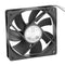 ORION FANS OD1225-24HSS DC Axial Fan, 24 V, Square, 120 mm, 25 mm, Sleeve Bearing, 85 CFM