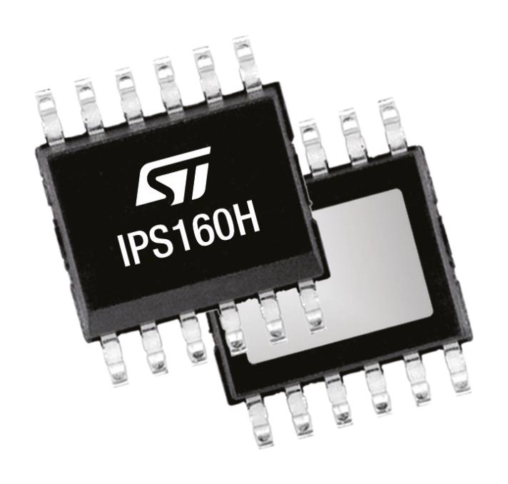 STMICROELECTRONICS IPS160HTR Power Load Distribution Switch, High Side, 1 Output, 60 V, 2.6 A, 0.06 ohm, PowerSSO-12
