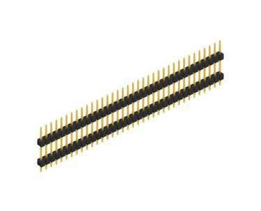 FISCHER ELEKTRONIK SL 5 121 36 G Pin Header, Board-to-Board, Wire-to-Board, 2.54 mm, 1 Rows, 36 Contacts, Through Hole Straight