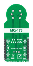MIKROELEKTRONIKA MIKROE-4151 Click Board, Ammonia Click, Gas, MQ-137, Analog, GPIO, SPI, mikroBUS, 3.3 V/5V, 57.15 mm x 25.4 mm