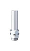 PATLITE POLE22-0100AT Mounting Pole, LR4/LR5/LR6/LR7 Series LED Signal Tower, T Type, Indoor, Aluminium, Silver, 100 mm