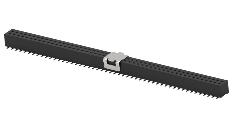 TE CONNECTIVITY 1MM-R-D17-VS-00-H-TBP PCB Receptacle, Board-to-Board, 1 mm, 2 Rows, 34 Contacts, Surface Mount Straight