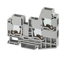 PHOENIX CONTACT 1329603 DIN Rail Mount Terminal Block, 3 Ways, 14 AWG, 6 AWG, 10 mm&sup2;, Push-X, 57 A