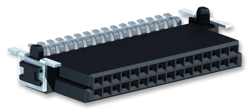 HARTING 15250262601000 PCB Receptacle, Wire-to-Board, 1.27 mm, 2 Rows, 26 Contacts, Surface Mount, har-flex