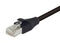 L-COM TRD695DSZ-BLK-10 Ethernet Cable, Cat6, RJ45 Plug to RJ45 Plug