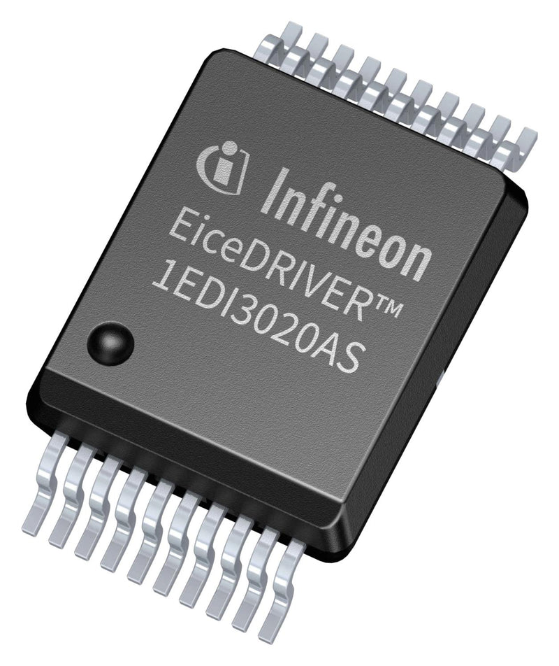 INFINEON 1EDI3025ASXUMA1 Gate Driver, EiceDRIVER, 1 Channels, Isolated, High Side, IGBT, 20 Pins, SOIC 1EDI3025AS, SP005741499