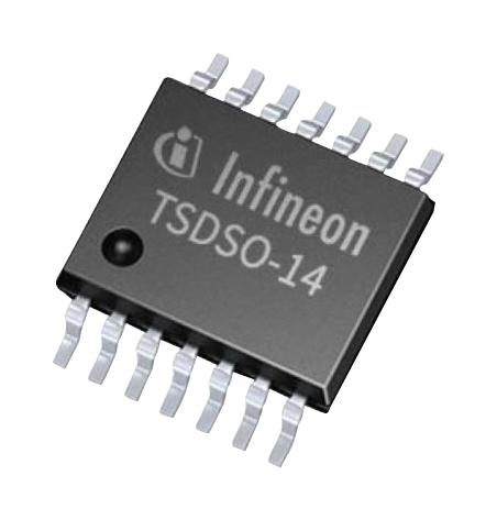 Infineon ITS4130QEPDXUMA1 ITS4130QEPDXUMA1 Power Load Distribution Switch High Side 24V 4 Outputs 4.1A 0.13ohm TSDSO-14