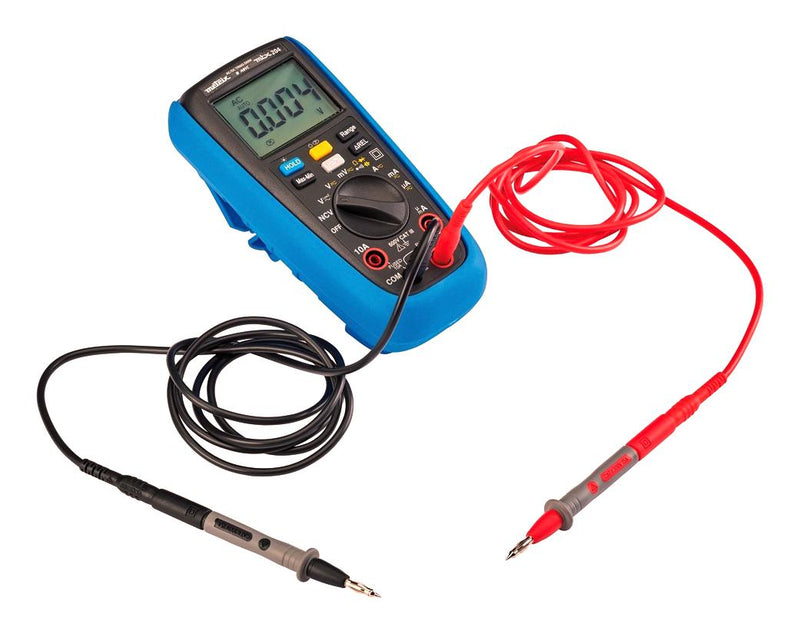 METRIX MTX204-Z Handheld Digital Multimeter, 6000 Count, True RMS, Auto, Manual, 3.75 Digit, 10 A, 1 kV MTX204