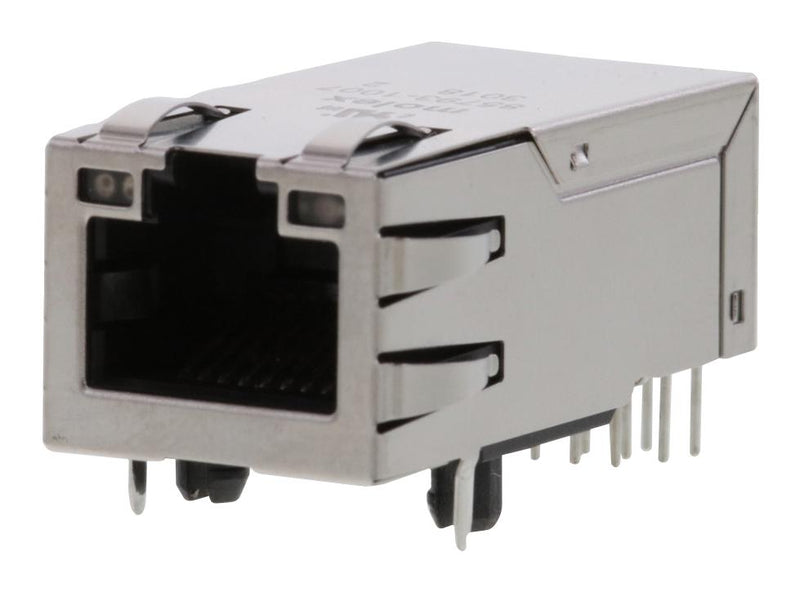 MOLEX 85793-1007 Modular Connector, RJ45 Jack, 1 x 1 (Port), 8P8C, Through Hole Mount