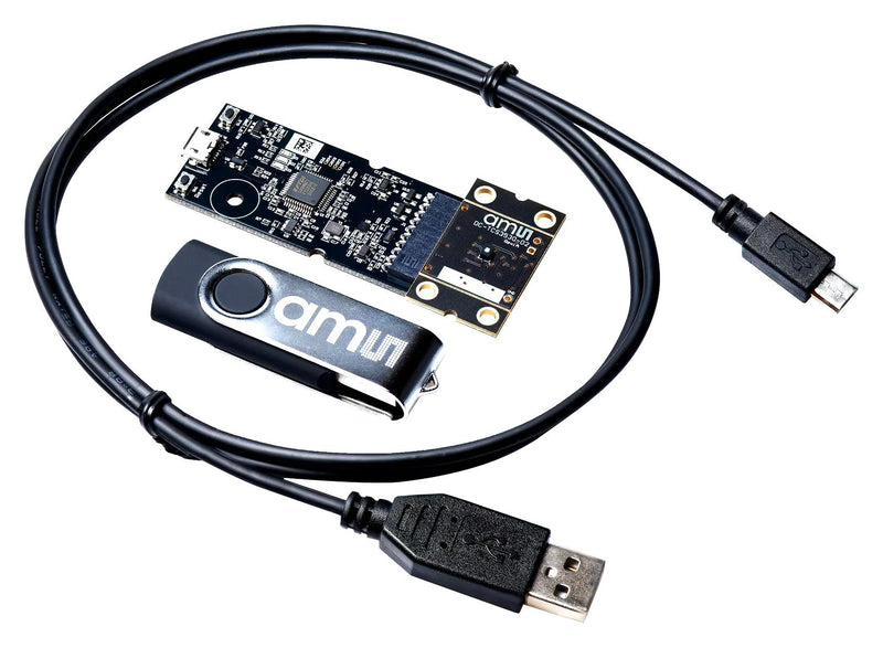 AMS OSRAM GROUP TCS3530-EVM Evaluation Kit, TCS3530, Ambient Light & Colour Sensor, EVM Daughter Card, EVM Controller Board