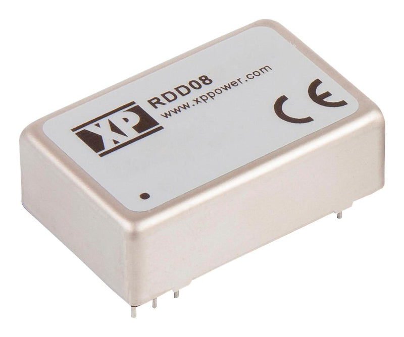 XP POWER RDD0824S05 Isolated Through Hole DC/DC Converter, Railway, DIP, 5:1, 8 W, 1 Output, 5 V