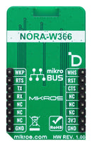 MIKROELEKTRONIKA MIKROE-6217 Add-On Board, WiFi NORA Click, MikroE mikroBUS Compatible Development Boards