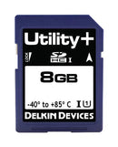 DELKIN DEVICES SE08APGJP-1B000-3 Flash Memory Card, SDHC / SDXC Card, 8 GB, 3.6 V, -40 &deg;C, 85 &deg;C, Utility+ Series
