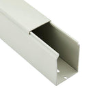 BETADUCT 10480032Y Trunking, Solid Wall, 37.5 mm (H) x 37.5 mm (W) x 2 m (L), Grey, PVC