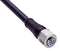 SICK YF2L15-020UH1XLEAX Sensor Cable, L Coded, Black, M12 Receptacle, Free End, 5 Positions, 2 m, 6.6 ft